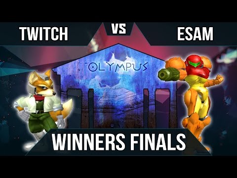 Olympus - Twitch (Fox) vs. CT | ESAM (Samus) - SSBM Winners Finals - Melee