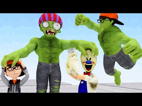 Scary Teacher 3D - Zombie Trolls NickHulk vs Ice Scream 6 | Sad Stories But Happy Ending