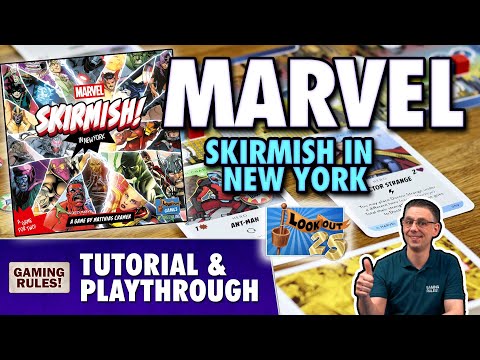 MARVEL: Skirmish in New York  - Tutorial & Playthrough