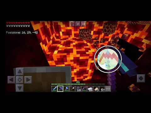 Andiamo nel nether per trovare la netherite