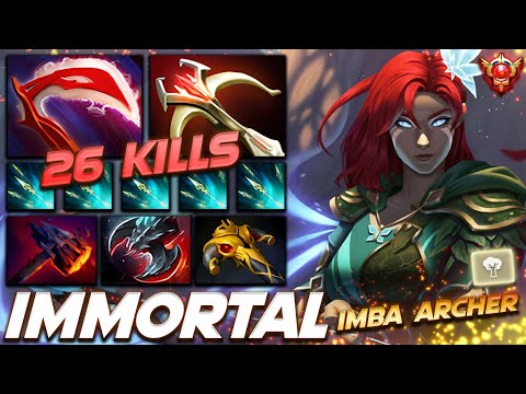 WINDRANGER IMBA ARCHER - Dota 2 Pro Gameplay [Watch & Learn]