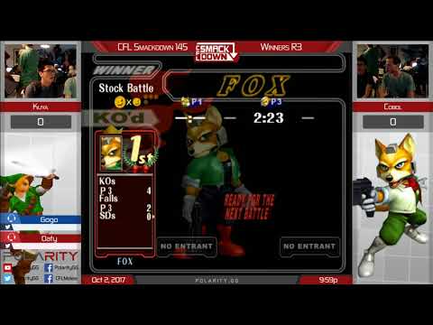 CFL Smackdown 145 Melee - Kuya (Link) vs Colbol (Fox) - Winners Quarters