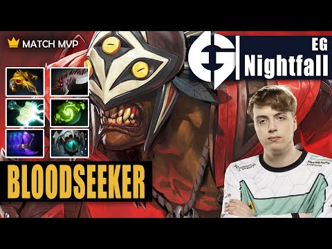Bloodseeker Safelane | EG.Nightfall | THE TRUE CARRY OF EG READY FOR DPC | 7.32c Gameplay Highlight