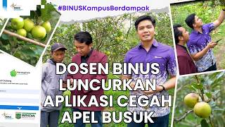 DOSEN COMPUTER SCIENCE BINUS @MALANG BAWA TEKNOLOGI PINTAR KE KEBUN APEL : INOVASI MANALAGICARE