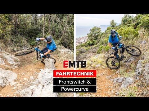 How to: EMTB-Expert-Fahrtechnik #3 - Kurve bergauf mit Frontswitch & Powercurve