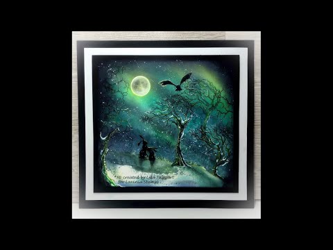 ‘plight on winter’s night’ -#laviniastamps