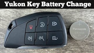 2021 - 2026 GMC YUKON Remote Key Fob Battery Replacement - How To DIY Change Replace Batteries