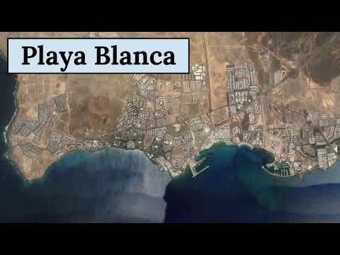🇪🇸 GEOGRAPHY OF PLAYA BLANCA in 1 minute 🗺️