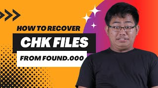 How to Recover CHK Files from Found.000 Folder [TAGALOG] | #KuyaPAANO