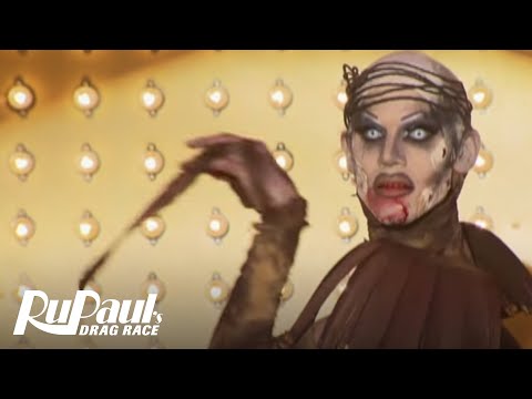 Sharon Needles Disco Bloodbath | RuPaul's Drag Race |