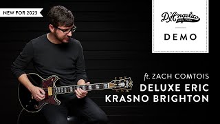 Video thumbnail for Deluxe Eric Krasno Brighton Demo with Zach Comtois | D'Angelico Guitars by D'Angelico Guitars