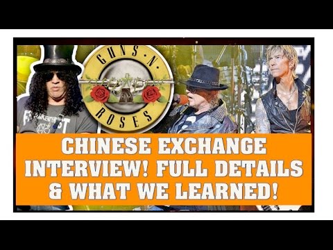 Thumbnail for Axl Rose Chinese Exchange 2016 Full Interview Link & What We Learned! by Axl Rose