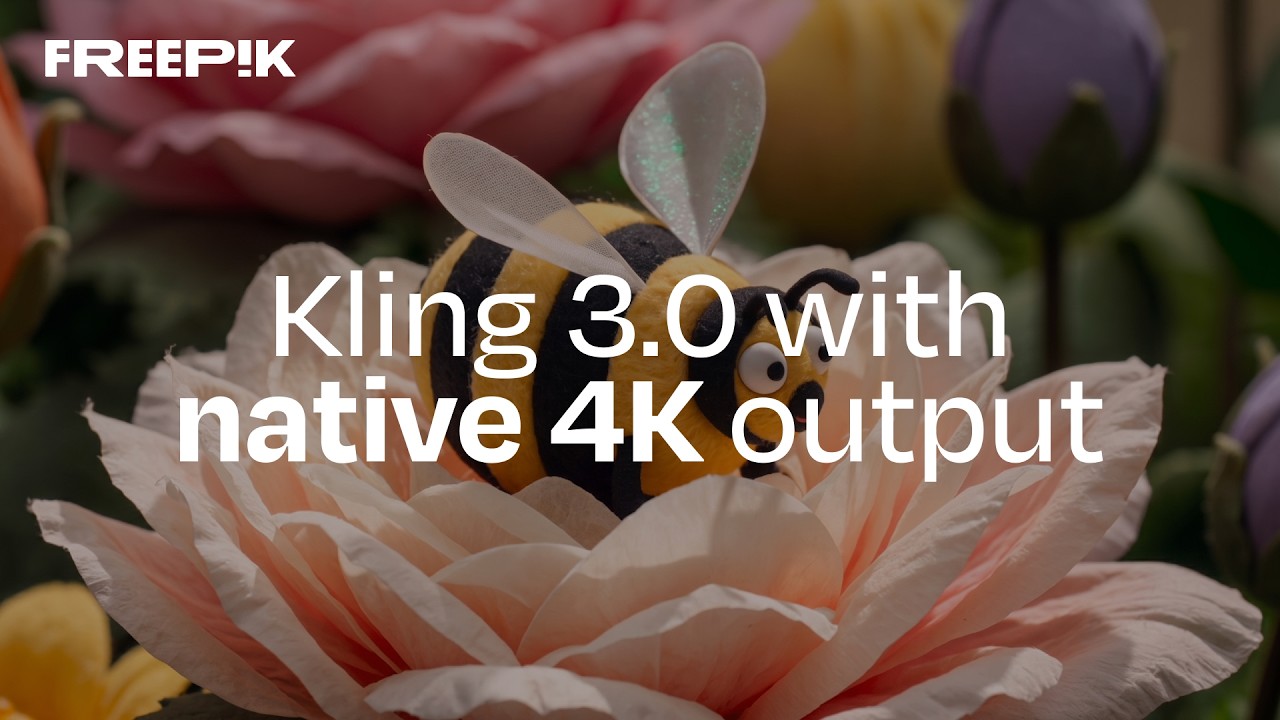 Kling 3.0 is here: the first AI video model with native 4K