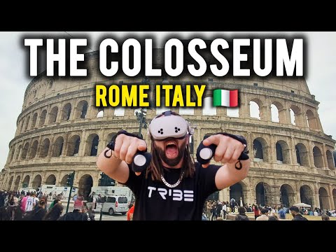 🚀 What to Do in Rome: COLOSSEUM, Roma Termini Tour & VR DJ Experience 🎧
