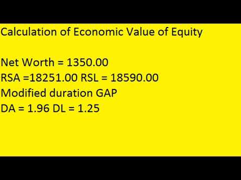 Case Study on Economic Value of Equity