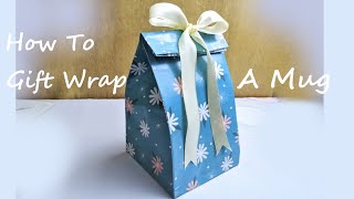 How To Gift Wrap A Mug #MugWrap
