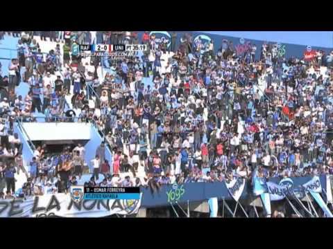 Gol de Ferreyra. Rafaela 2 - Unión 0. Fecha 26. Primera División 2015. FPT.