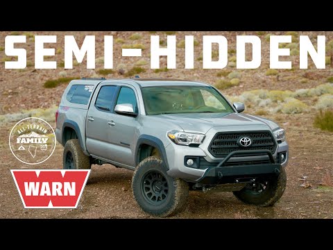Warn Semi Hidden Winch Bumper Install for 3rd Gen Tacoma