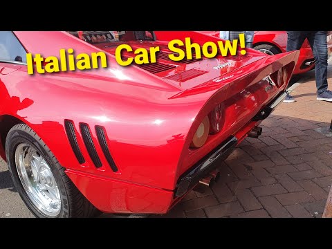 The Italian Car Show at Bridgenorth 2021