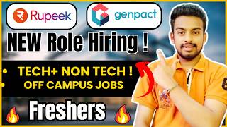 Rupeek, Gerpact New Hiring | OFF Campus Drive For 2026, 2025 Batch | Fresher Jobs