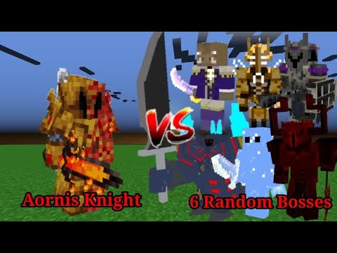 Ultimate Showdown: Aornis Knight vs 6 Epic Bosses