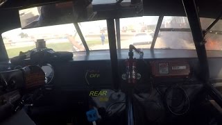 Kyle Shear on FIRE - In Car GoPro from the Rockford Speedway Spring Classic