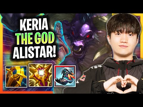 KERIA IS A GOD WITH ALISTAR! | T1 Keria Plays Alistar Support vs Lulu!  Season 2025
