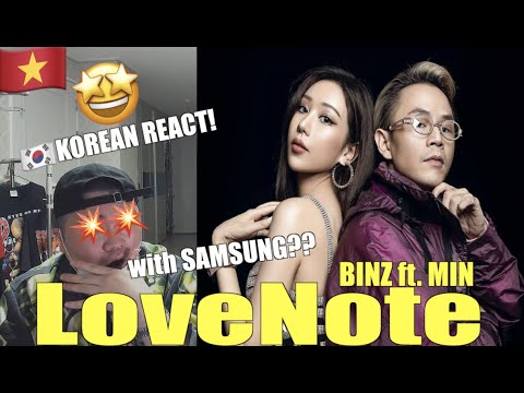 🇻🇳🇰🇷🔥Korean Hiphop Junkie react to LoveNote - Binz ft.MIN (VNM/ENG SUB)