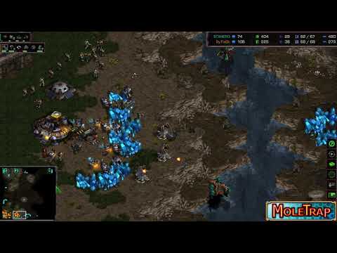 Flash vs Action - HD Replay Cast ~2010 (1080p Starcraft Remastered)