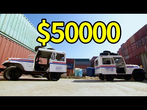 The Brothers Struck Gold! A Dilapidated Container Held Two Jeeps Worth $50,000 Each.
