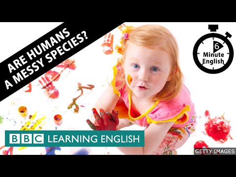 【BBC 英語】跟別的動物相比 人類是一個天生乾淨的物種嗎？ (Are humans a messy species? - 6 Minute English)