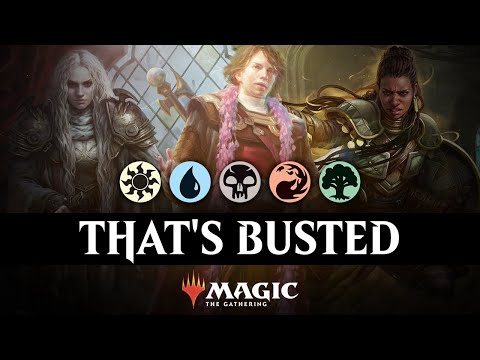 ☀️💧💀🔥🌳 5 COLOR HUMANS TRIBAL AGGRO | Dominaria United DMU Standard MTG Arena Early Access #ad