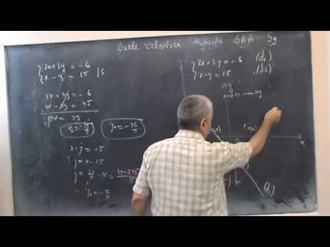 Lectia BAA 12  - Intersectia a doua drepte