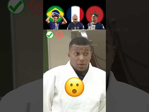 Mbappe vs Hakimi funny Judo #shorts #football #mbappe