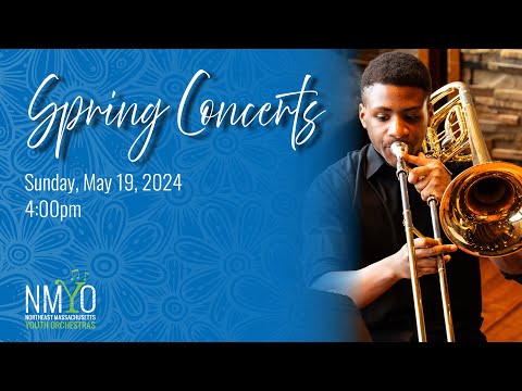 4pm Afternoon of Spring Music Concerts, Sunday May 19, Northeast MA Youth Orchestras