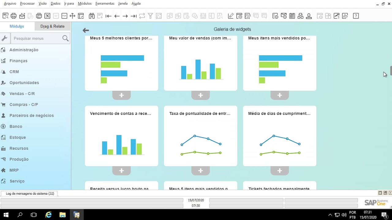 SAP Business One para iniciantes - Usabilidade