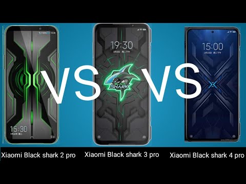 Xiaomi Black Shark 2 Pro vs Xiaomi Black Shark 3 pro vs Xiaomi Black Shark 4 pro
