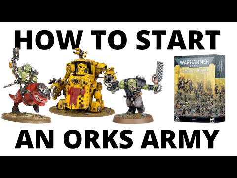 How to Start an ORKS Army in Warhammer 40K 10th Edition: Beginner Guide to Start Collecting