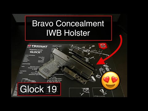 Best Glock 19 Holster for the Price!! Bravo Concealment IWB!