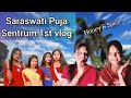 Saraswati Puja Vibe ️ First Vlog Sentrum Mall With Homies