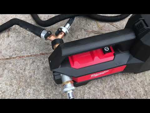 Milwaukee Transfer Pump with Recirculation from Home Depot: Let’s Do This!