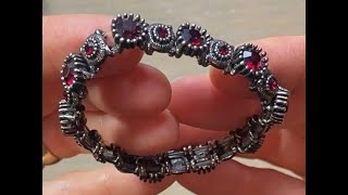 Beaded Elastic Bracelet- Tying Knots In Elastic Jewelry Cord