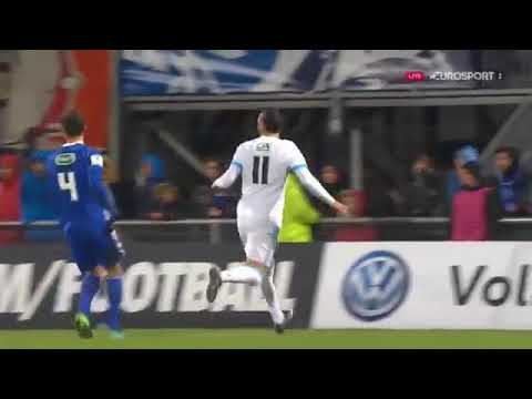 Bourg en Bresse 0-9 OM | Le chant pour Mitroglou après son but !