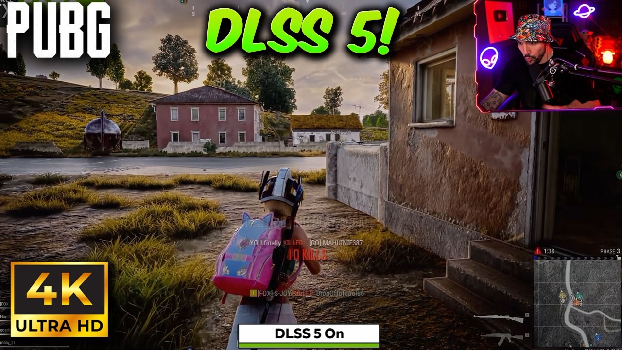 Asi se ve PUBG 2 con DLSS 5 por PRIMERA VEZ! - PUBG con GRÁFICOS HIPERREALISTAS se ve BRUTAL