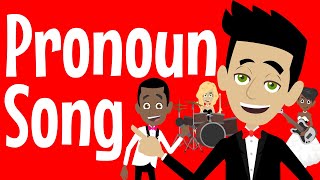Pronoun Song - A fun, kids English Grammar Song | Pronouns in English Grammar | What is a Pronoun?