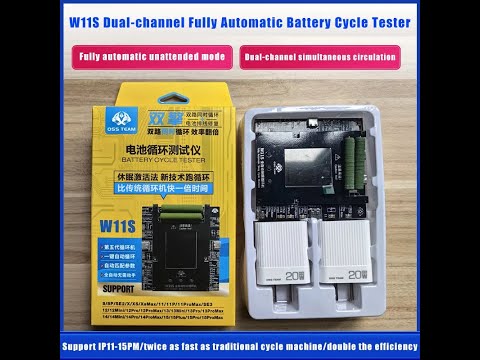 Box nạp xả % pin OSSTEAM W11S hỗ trợ iPhone 11-15PM