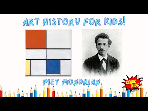 Piet Mondrian for Kids! 🎨 | Art History for Kids