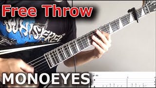【TAB】Free Throw / MONOEYES【Guitar Cover】