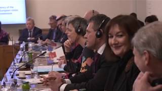 Meeting between the College of Commissioners and the Members of the Pa