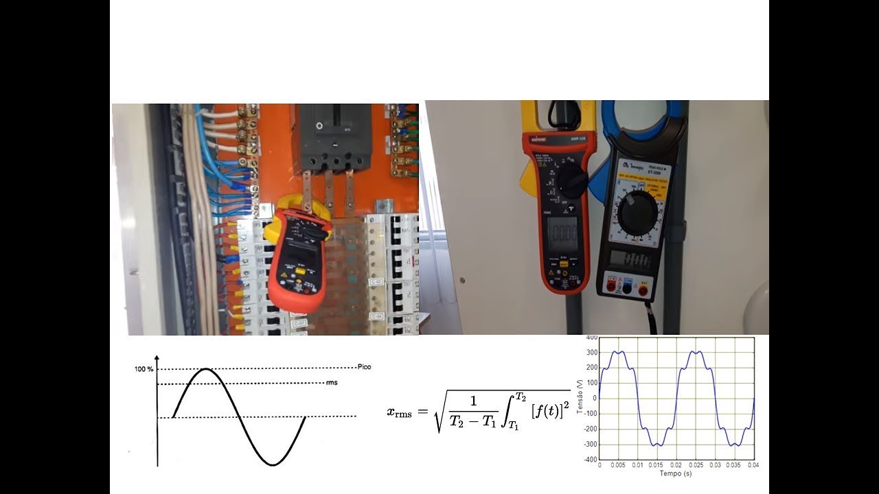 A-312 MEDIÇÃO DE CORRENTE VIA TRUE - RMS - CORRENTE HARMÔNICAS